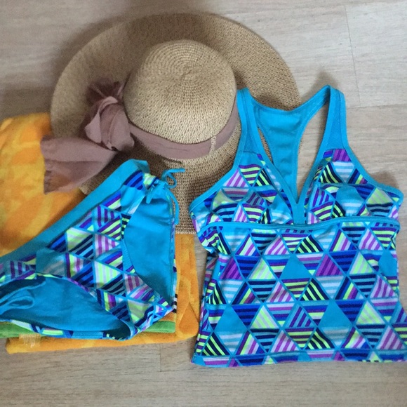 Justice Other - Justice 2-Piece Racerback Tankini Bathing Suit